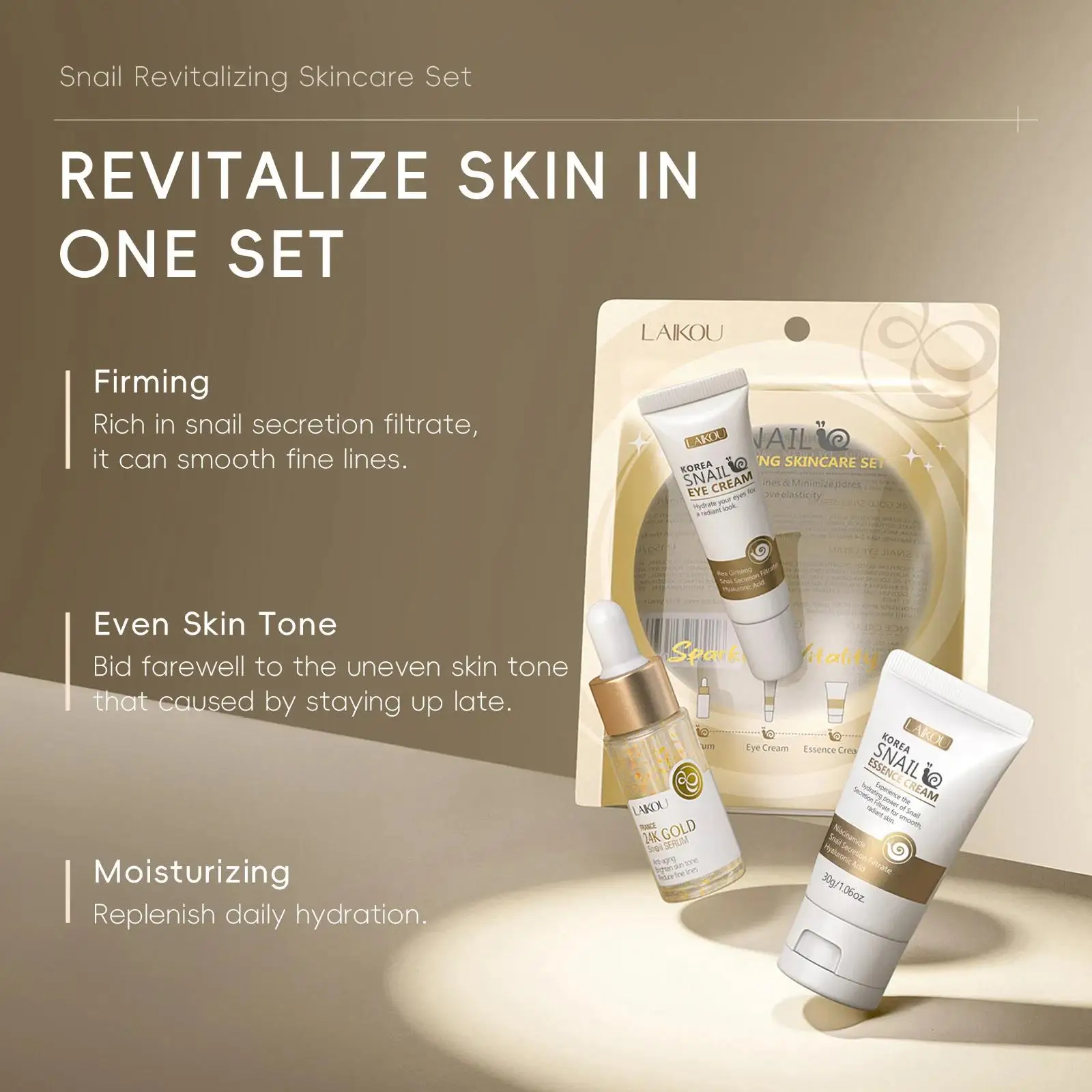 24 Ayar Altın Salyangoz Onarıc - Luxury Skincare Line incelemesi ve fiyatı
