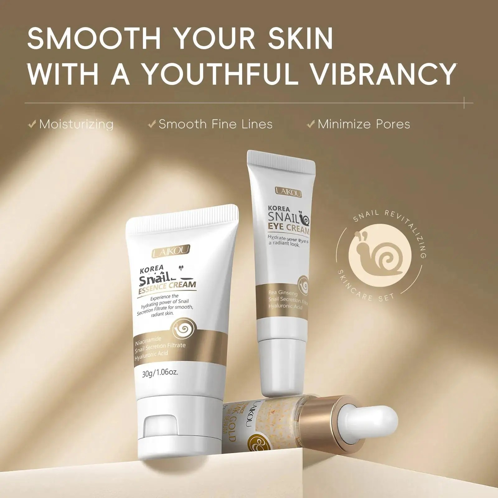 24 Ayar Altın Salyangoz Onarıc - Luxury Skincare Line incelemesi ve fiyatı