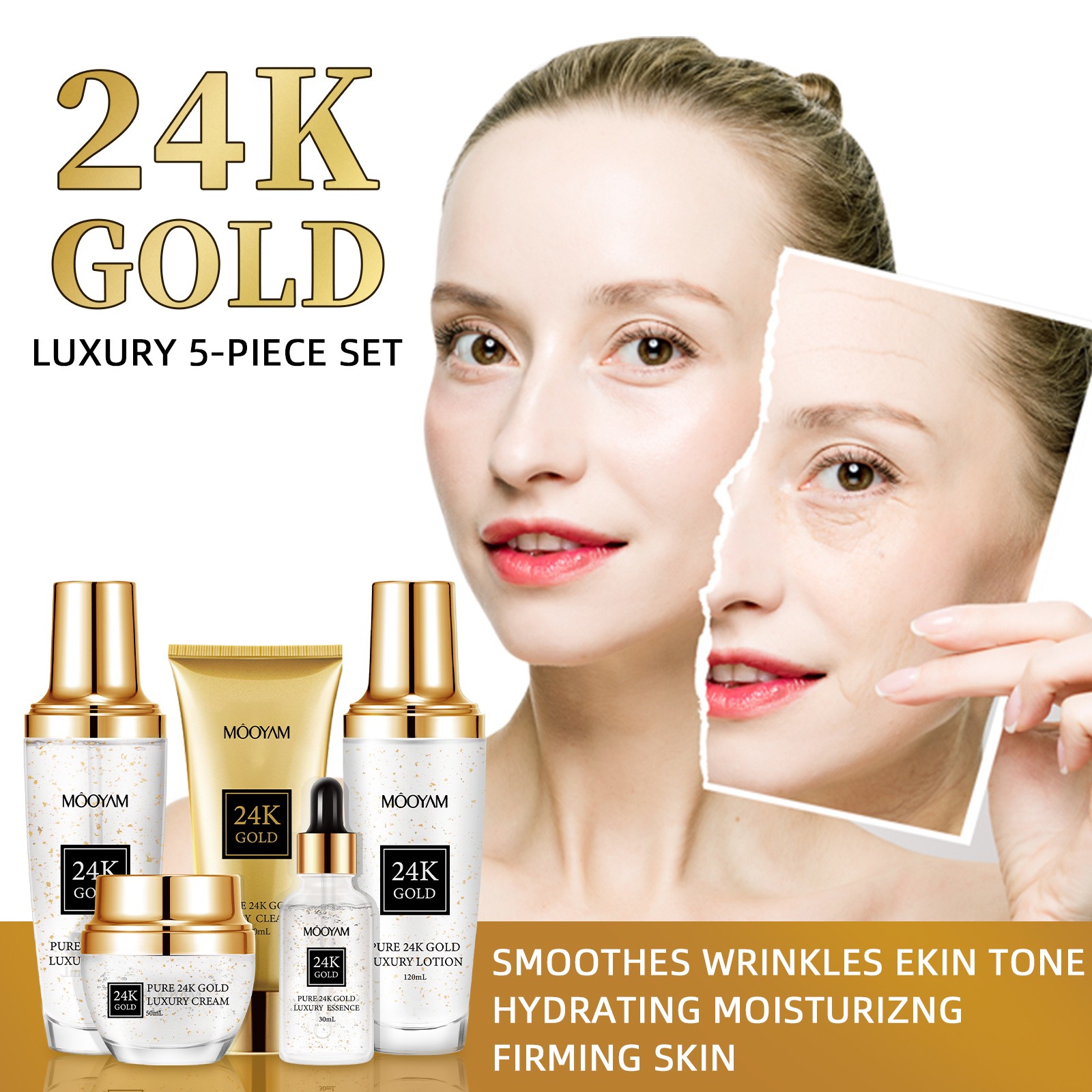 24 Ayar Altın LÜKS Nemlendiric - Luxury Skincare Line incelemesi ve fiyatı