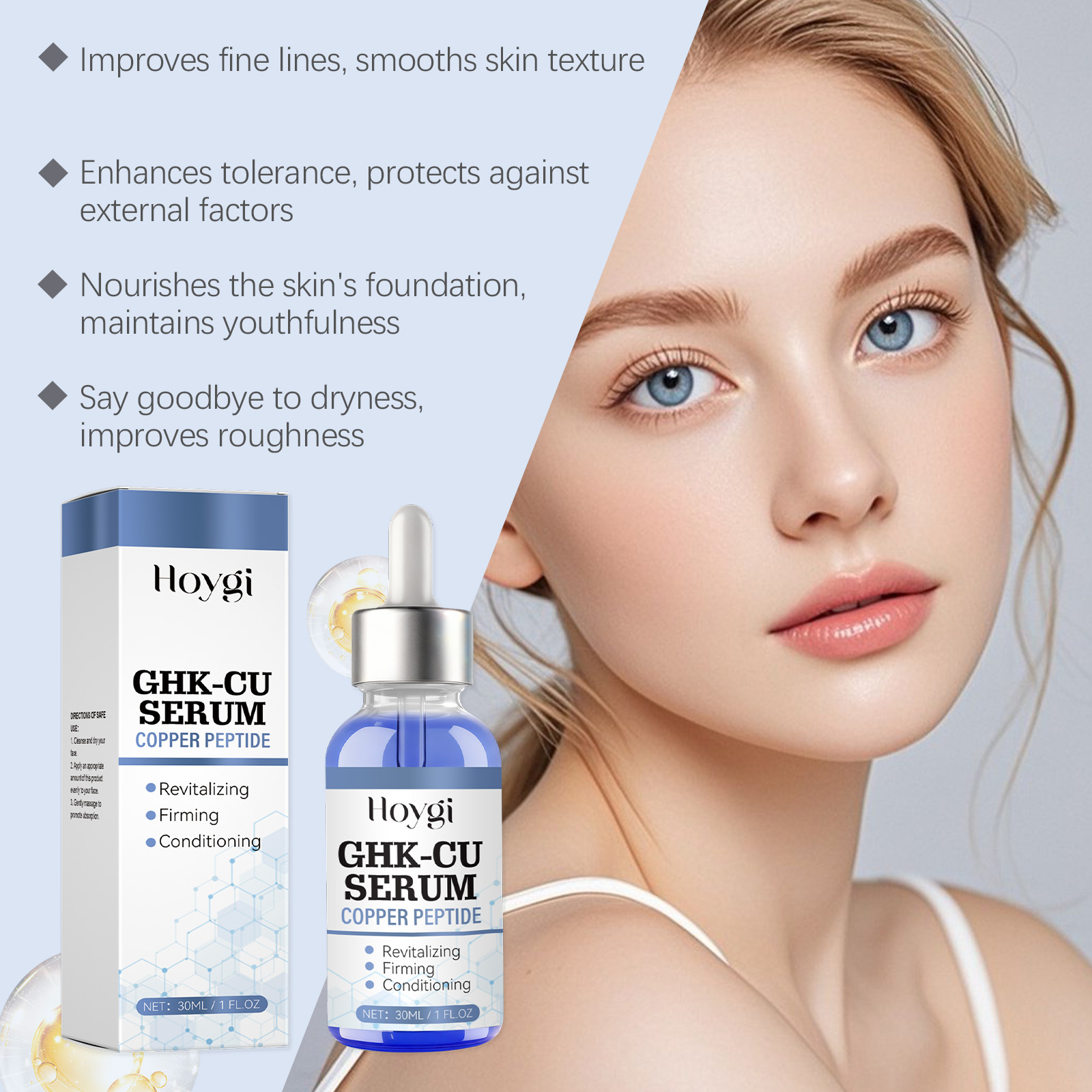 30ml Bakır Peptid Serumu GHK-C - Peptide Complex Serum incelemesi ve fiyatı