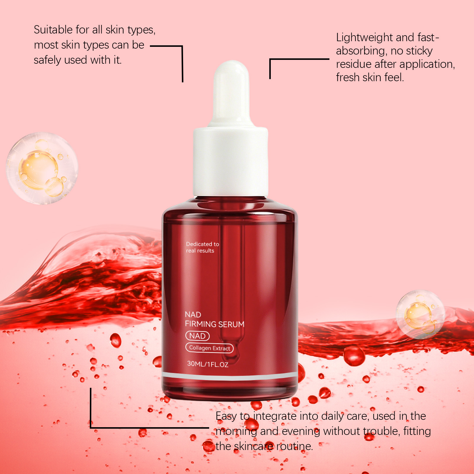 NAD+ Sıkılaştırıcı Yüz Serumu  - Peptide Complex Serum incelemesi ve fiyatı